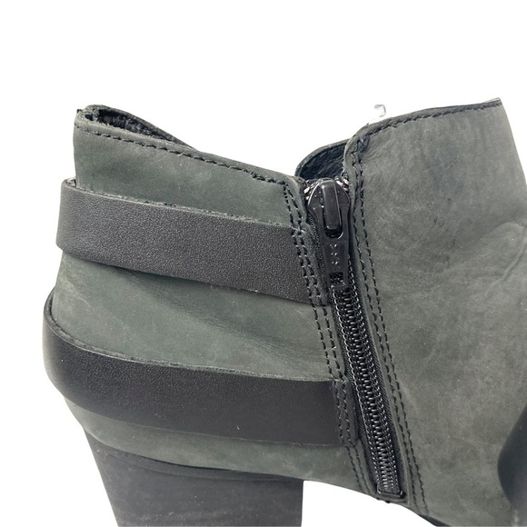 Sole Society Leather Ankle Boots Strap Angie Boot Size 10M - Picture 5 of 10